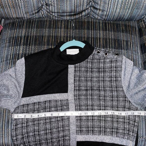 alfred dunner mock neck top - Picture 5 of 7